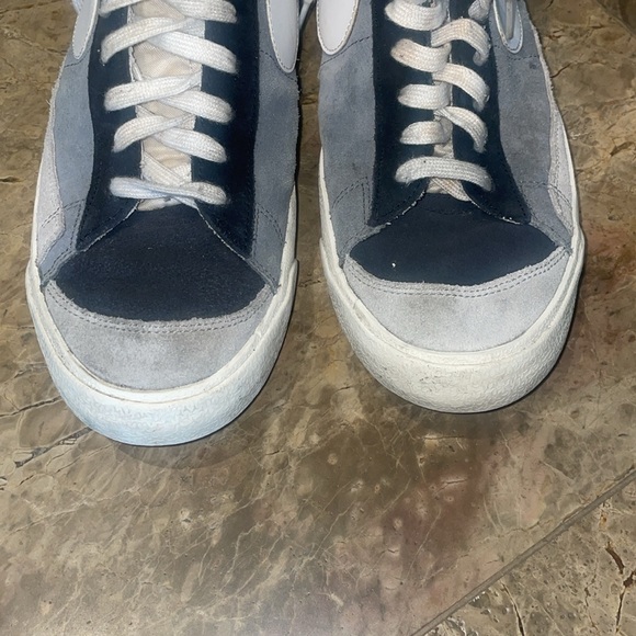 Size 13 - Nike Blazer 77 Vintage Mid Cool Grey Black - Picture 2 of 7
